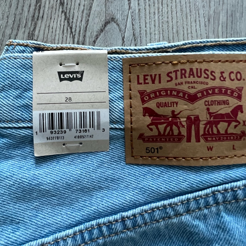 Levi Strauss jean shorts -NWT - Picture 5 of 5